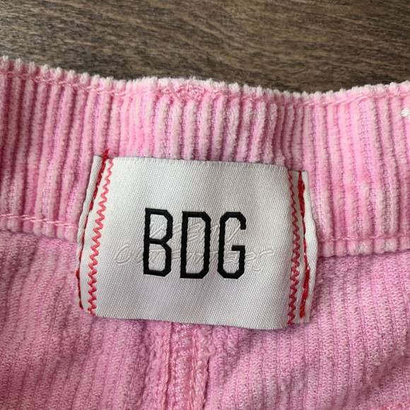 BDG High & Wide Pink Corduroy Pants - Picture 5 of 9